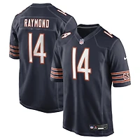 Men's Nike Kalif Raymond  Navy Chicago Bears Team Game Jersey