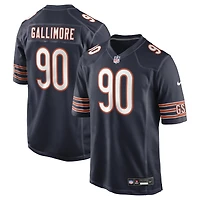 Men's Nike Neville Gallimore  Navy Chicago Bears Team Game Jersey