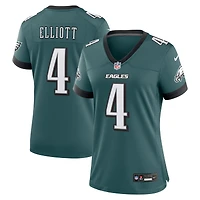Women's Nike Jake Elliott  Midnight Green Philadelphia Eagles Team Game Jersey