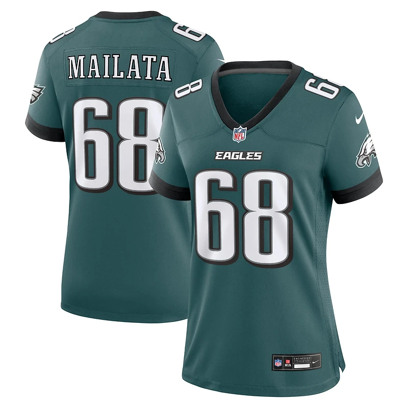 Women's Nike Jordan Mailata Midnight Green Philadelphia Eagles Team Game Jersey