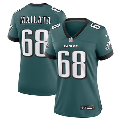 Women's Nike Jordan Mailata Midnight Green Philadelphia Eagles Team Game Jersey