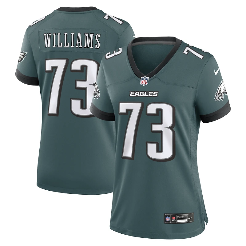 Women's Nike Cameron Williams Midnight Green Philadelphia Eagles Team Game Jersey