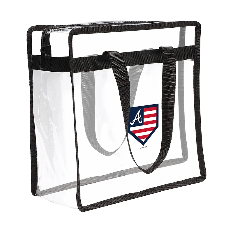 WinCraft Atlanta Braves Clear Tote Bag