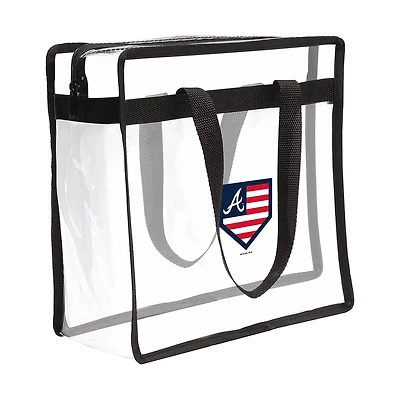 WinCraft Atlanta Braves Clear Tote Bag