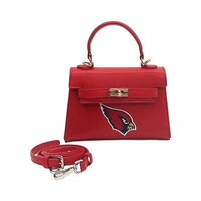 Cuce Arizona Cardinals Team Color Vegan Leather Mini Purse
