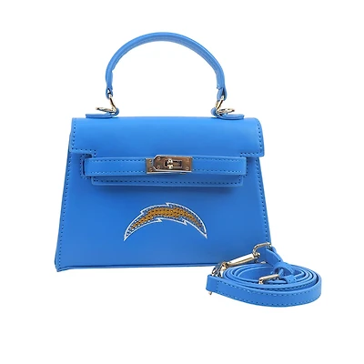 Cuce Los Angeles Chargers Team Color Vegan Leather Mini Purse