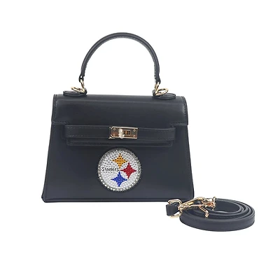 Cuce Pittsburgh Steelers Team Color Vegan Leather Mini Purse