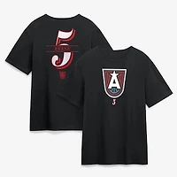 Men's Angel Reese Black Atlanta Dream In The Paint T-Shirt