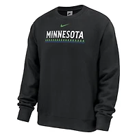Men's Nike Black Minnesota Timberwolves Club Fleece Sweatshirt