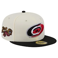 Men's New Era  Cream Carolina Hurricanes 250th Anniversary of the United States Two-Tone 59FIFTY Fitted Hat