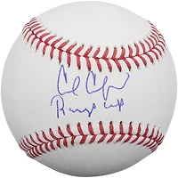 Carl Crawford Tampa Bay Rays Autographed Baseball with "Rays Up" Inscription