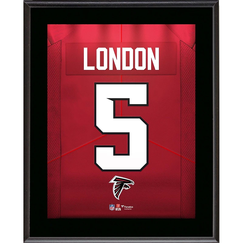 Drake London Atlanta Falcons 10.5" x 13" Jersey Number Sublimated Player Plaque