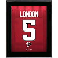 Drake London Atlanta Falcons 10.5" x 13" Jersey Number Sublimated Player Plaque