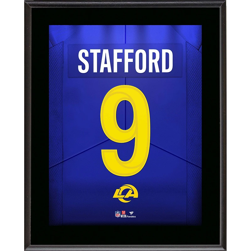 Matthew Stafford Los Angeles Rams 10.5" x 13" Jersey Number Sublimated Player Plaque