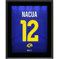 Puka Nacua Los Angeles Rams 10.5" x 13" Jersey Number Sublimated Player Plaque