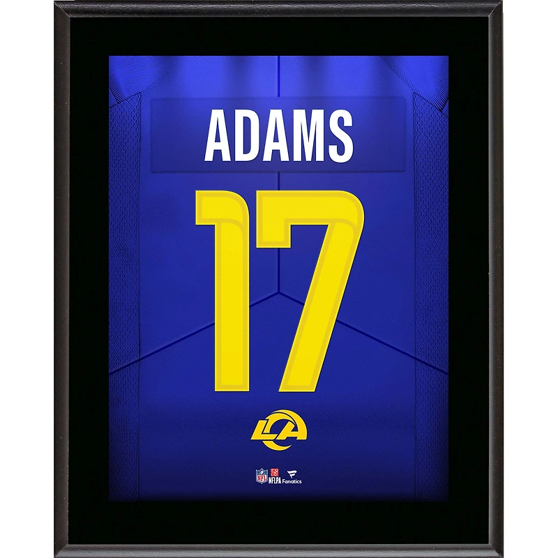Davante Adams Los Angeles Rams 10.5" x 13" Jersey Number Sublimated Player Plaque