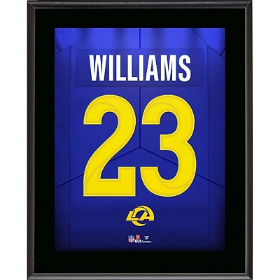 Kyren Williams Los Angeles Rams 10.5" x 13" Jersey Number Sublimated Player Plaque