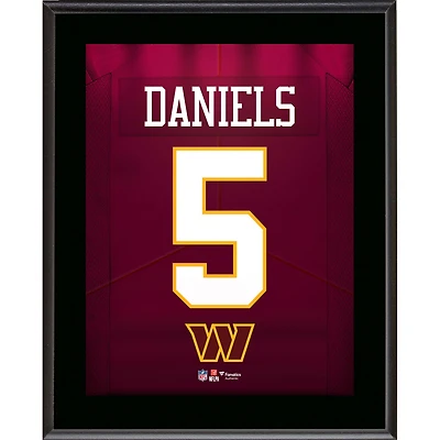 Jayden Daniels Washington Commanders 10.5" x 13" Jersey Number Sublimated Player Plaque