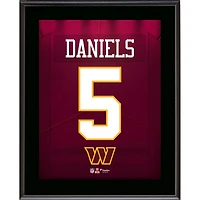 Jayden Daniels Washington Commanders 10.5" x 13" Jersey Number Sublimated Player Plaque
