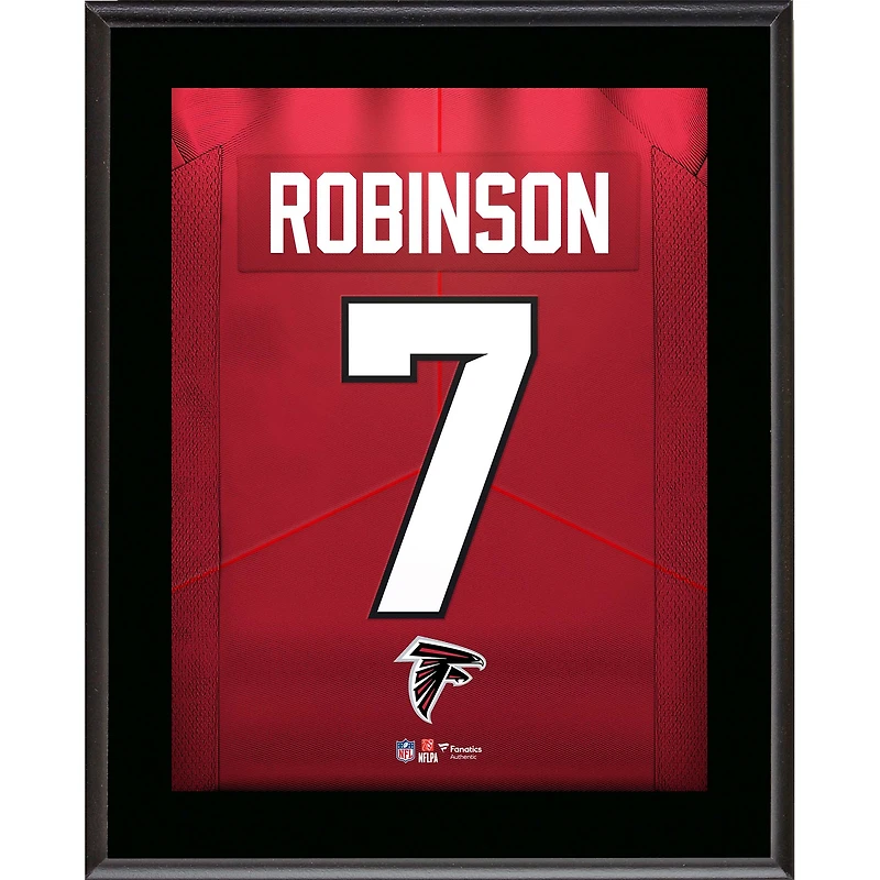 Bijan Robinson Atlanta Falcons 10.5" x 13" Jersey Number Sublimated Player Plaque