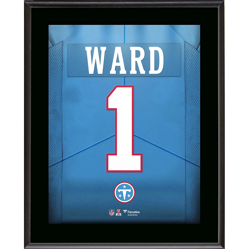 Cam Ward Tennessee Titans 10.5" x 13" Jersey Number Sublimated Player Plaque