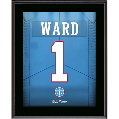 Cam Ward Tennessee Titans 10.5" x 13" Jersey Number Sublimated Player Plaque