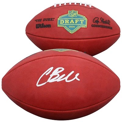 Chris Bell Miami Dolphins Autographed Wilson Duke Full Color Football