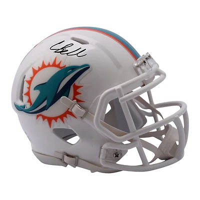 Chris Bell Miami Dolphins Autographed Riddell Speed Mini Helmet