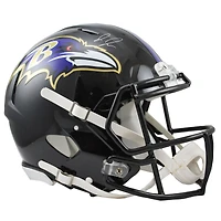 Ja'Kobi Lane Baltimore Ravens Autographed Riddell Speed Authentic Helmet