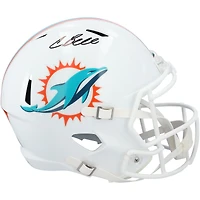 Chris Bell Miami Dolphins Autographed Riddell Speed Replica Helmet