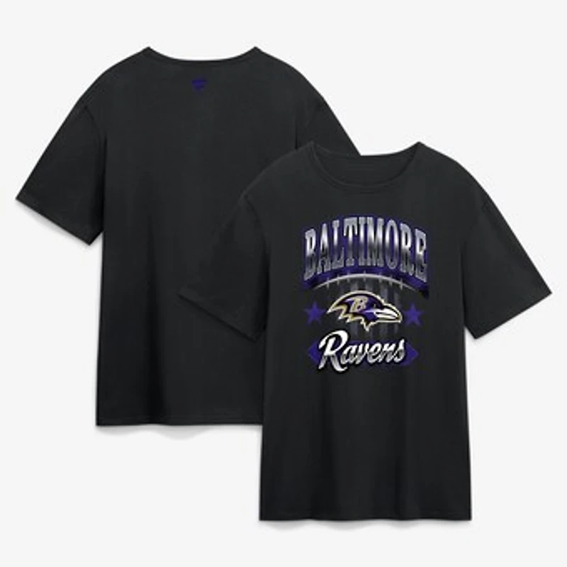 Men's Black Baltimore Ravens Americana T-Shirt