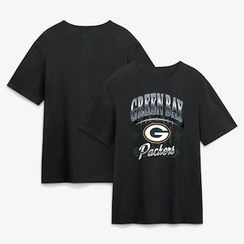 Men's Black Green Bay Packers Americana T-Shirt
