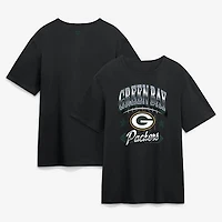 Men's Black Green Bay Packers Americana T-Shirt