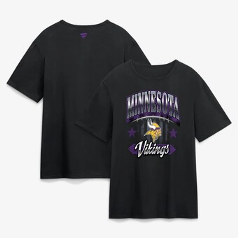 Men's Black Minnesota Vikings Americana T-Shirt