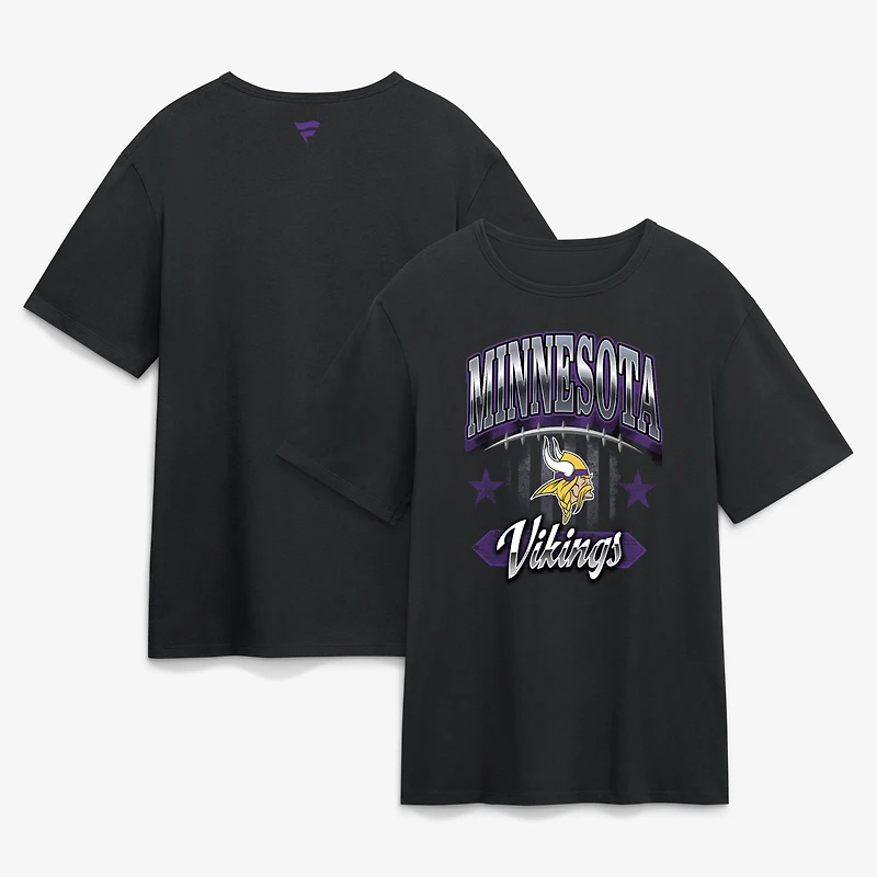 Men's Black Minnesota Vikings Americana T-Shirt