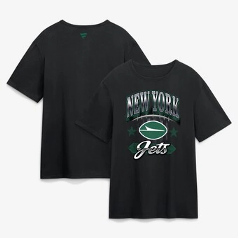 Men's Black New York Jets Americana T-Shirt