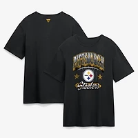 Men's Black Pittsburgh Steelers Americana T-Shirt