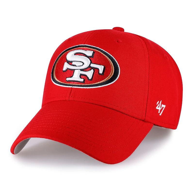 Men's '47 Scarlet San Francisco 49ers MVP Adjustable Hat