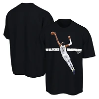 Unisex Nike Victor Wembanyama Black San Antonio Spurs 2025-26 NBA Defensive Player of the Year T-Shirt