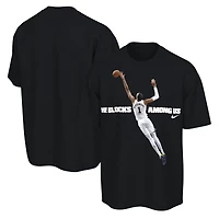 Unisex Nike Victor Wembanyama Black San Antonio Spurs 2025-26 NBA Defensive Player of the Year T-Shirt