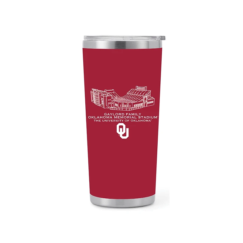 Oklahoma Sooners Crimson 22oz. Stadium Tumbler