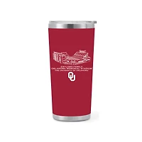 Oklahoma Sooners Crimson 22oz. Stadium Tumbler
