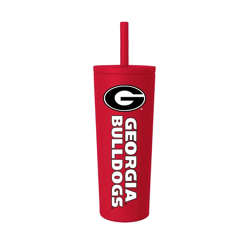 Georgia Bulldogs 24oz. No Spill Straw Tumbler