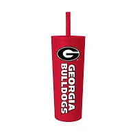 Georgia Bulldogs 24oz. No Spill Straw Tumbler