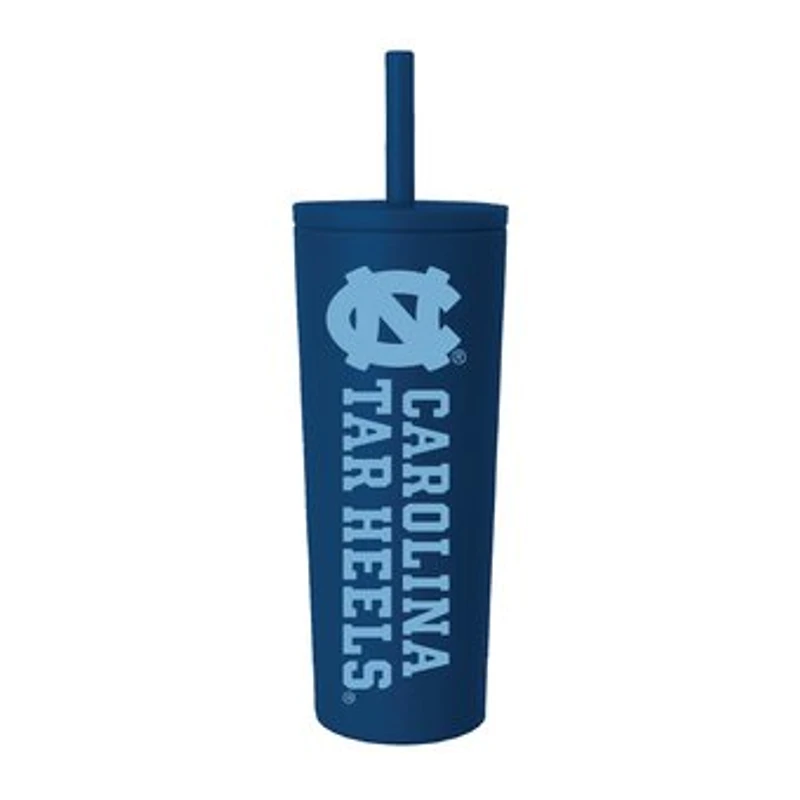 North Carolina Tar Heels 24oz. No Spill Straw Tumbler