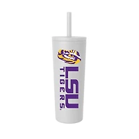 LSU Tigers 24oz. No Spill Straw Tumbler