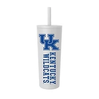 Kentucky Wildcats 24oz. No Spill Straw Tumbler