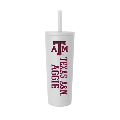 Texas A&M Aggies 24oz. No Spill Straw Tumbler