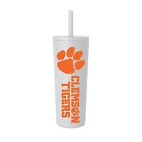 Clemson Tigers 24oz. No Spill Straw Tumbler