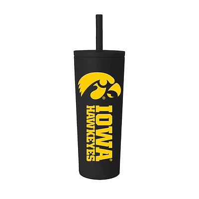 Iowa Hawkeyes 24oz. No Spill Straw Tumbler